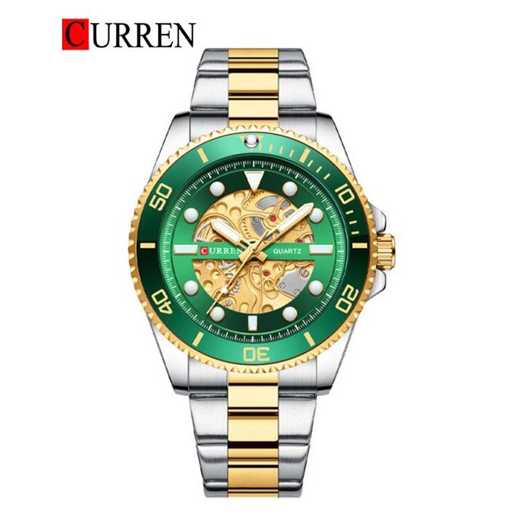 Luxury Quartz Watch For Men With Box / Perfect For Gift