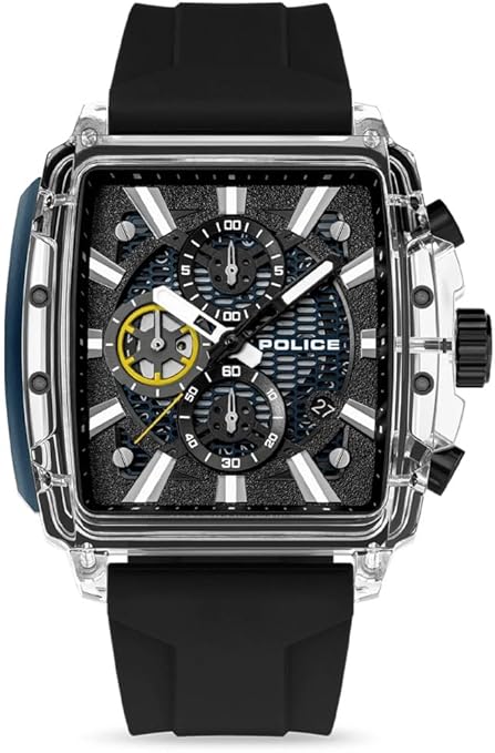 Luxury police Chronograph Watch for Men With Box/ Perfect For Gift