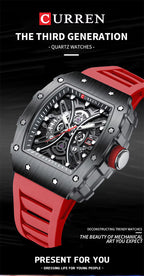 Luxury Curren Quartz Watch for Men With Box /Perfect for Gift