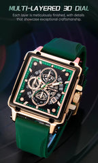 Luxury Chronograph watch For Men With Box/ Perfect For Gift